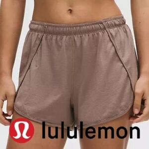 NWT Lululemon Swiftly Mid Rise Shorts 3"- DUSTY ROSE